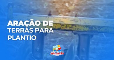 Aração de terras para plantio
