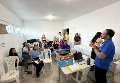 Profissionais de enfermagem participam de formação sobre o Programa Saúde Digital em São Julião