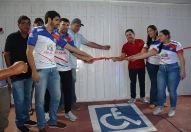 Campeonato de Futsal é oficialmente aberto em São Julião com reinauguração do Ginásio Poliesportivo