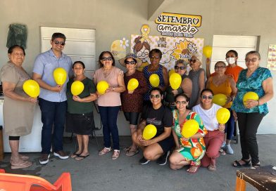 Social de São Julião promove atividades com grupo de idosos em alusão ao Setembro Amarelo