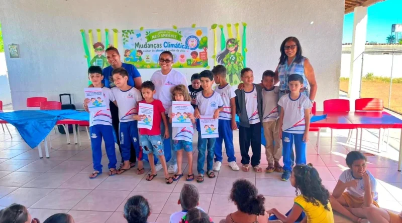 Prefeitura de São Julião encerra Semana do Meio Ambiente com ações em todas as escolas do munícipio
